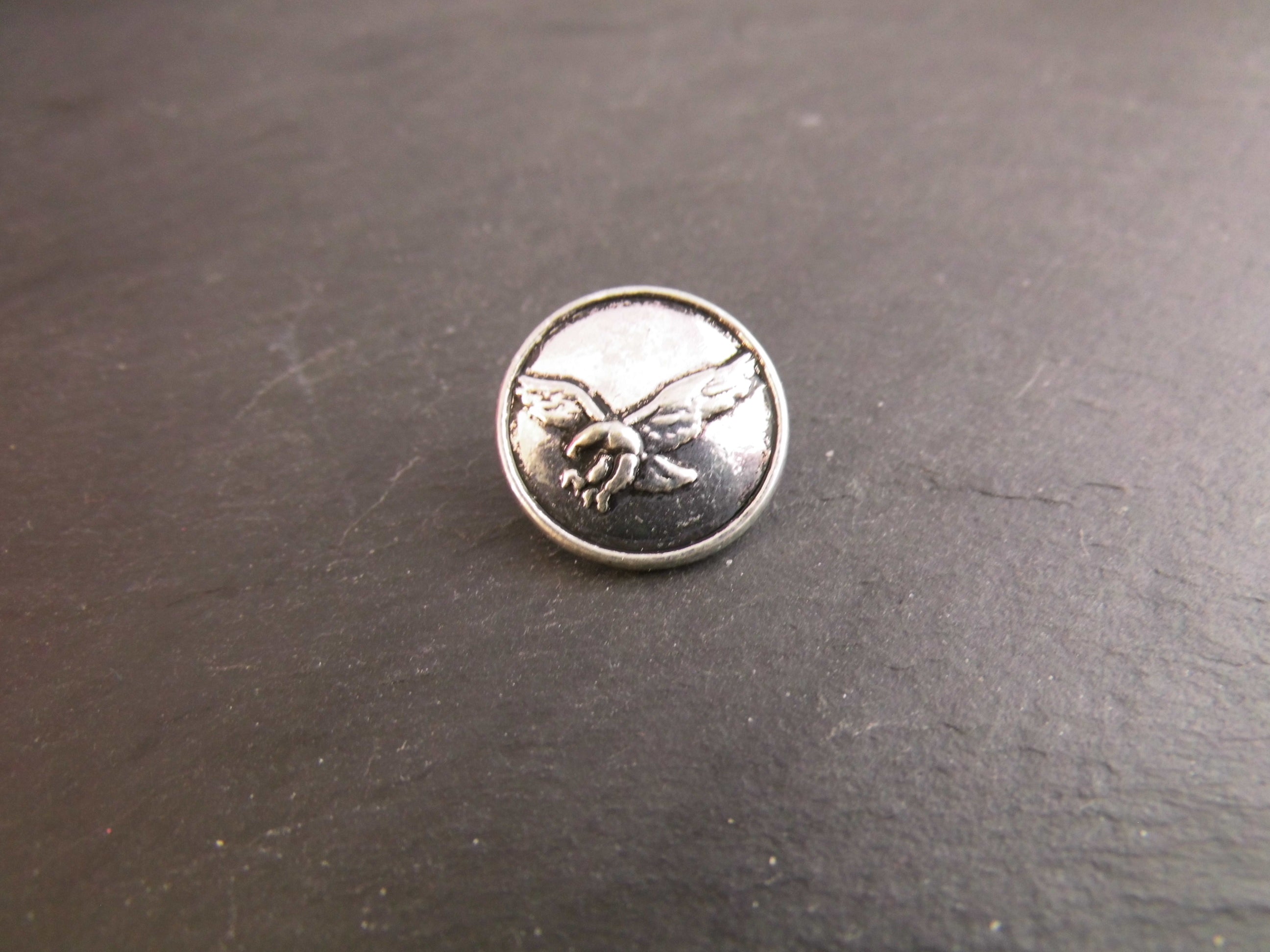 Click Button einfach Metall verschiedene Motive