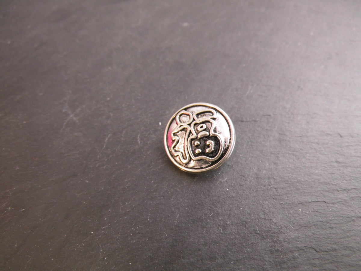 Click Button Metall verschiedene Motive