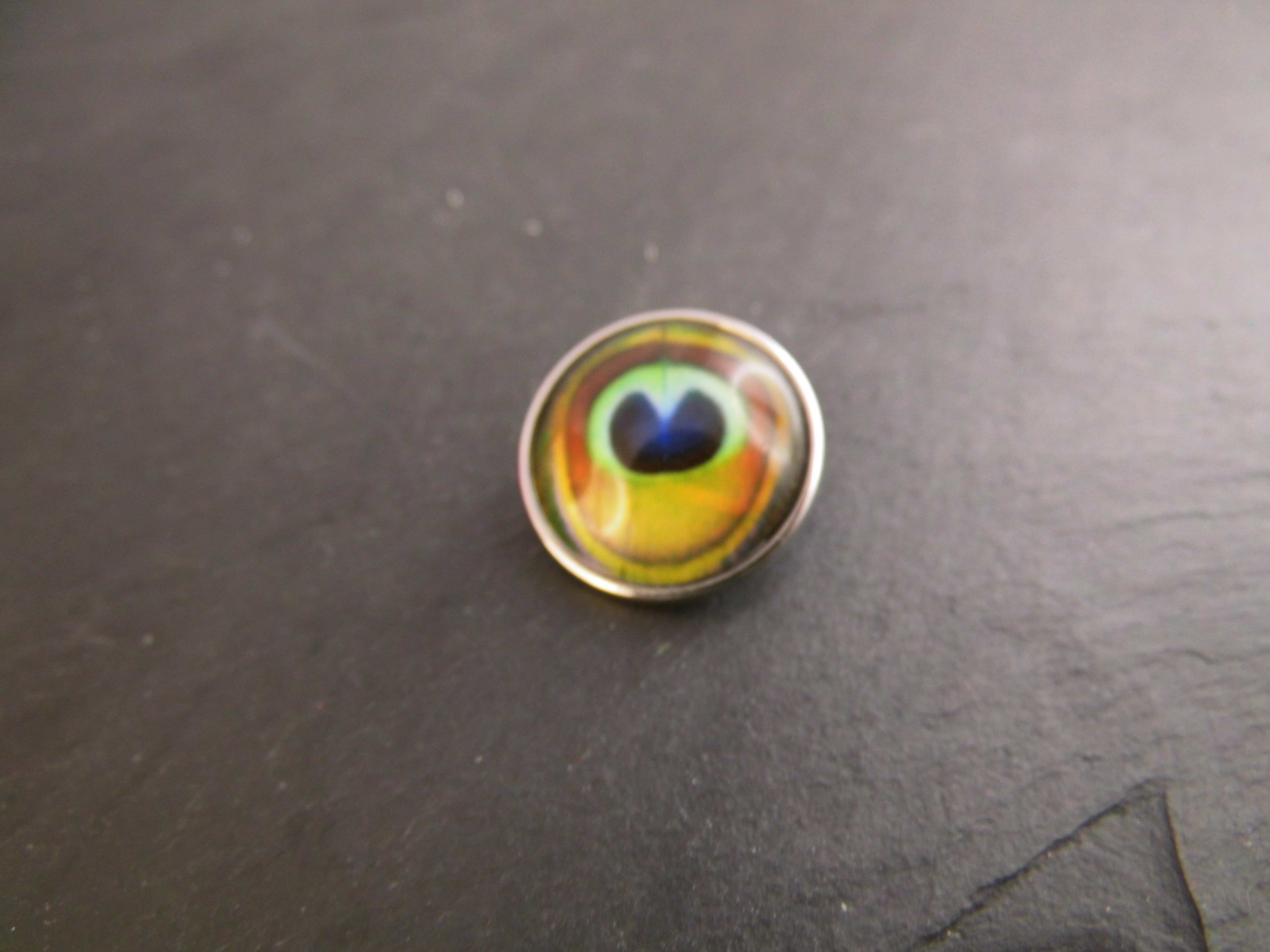 Click Button Metall Glas unterschiedliche Motive