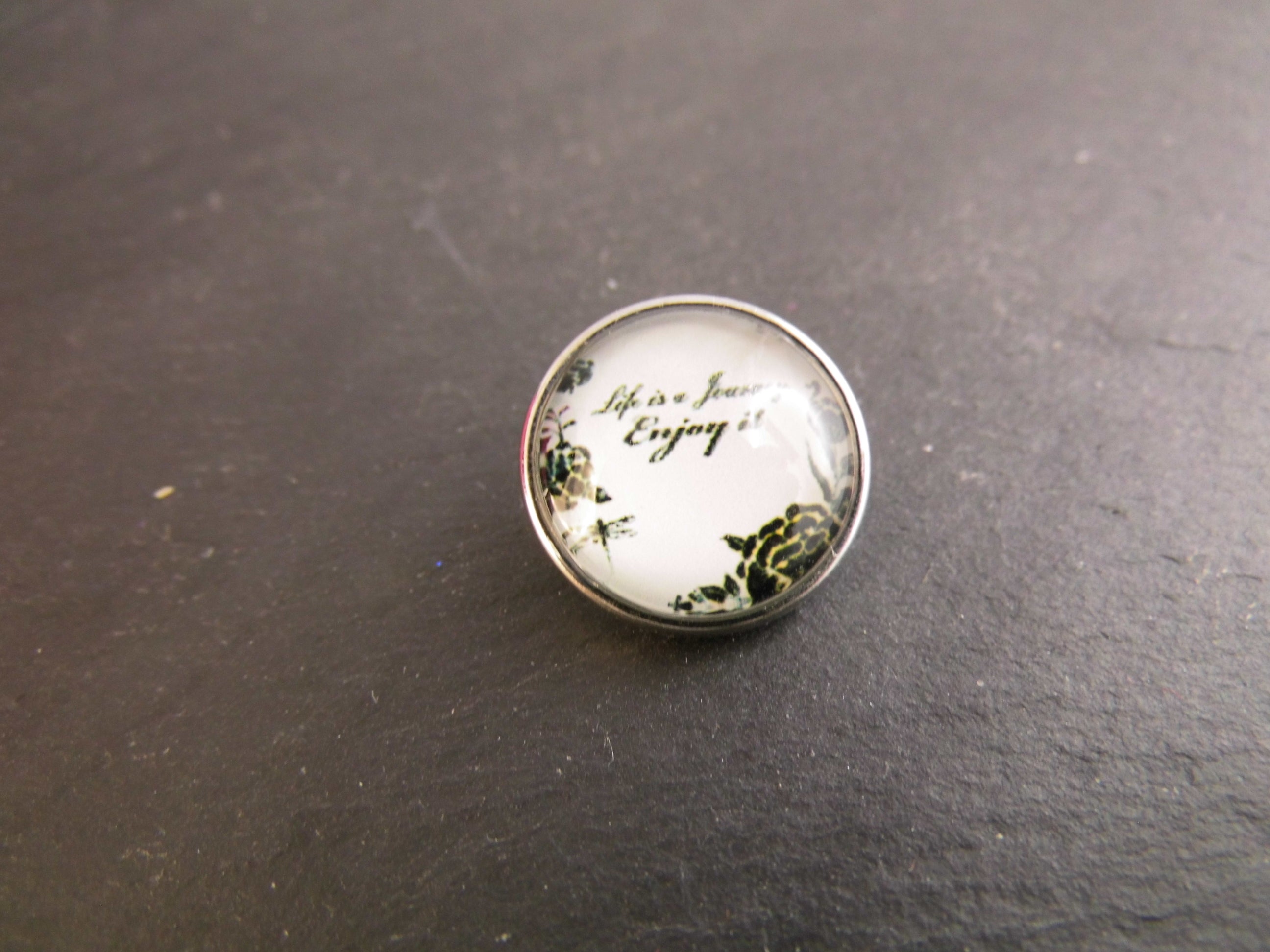 Click Button Glas verschiedene Motive