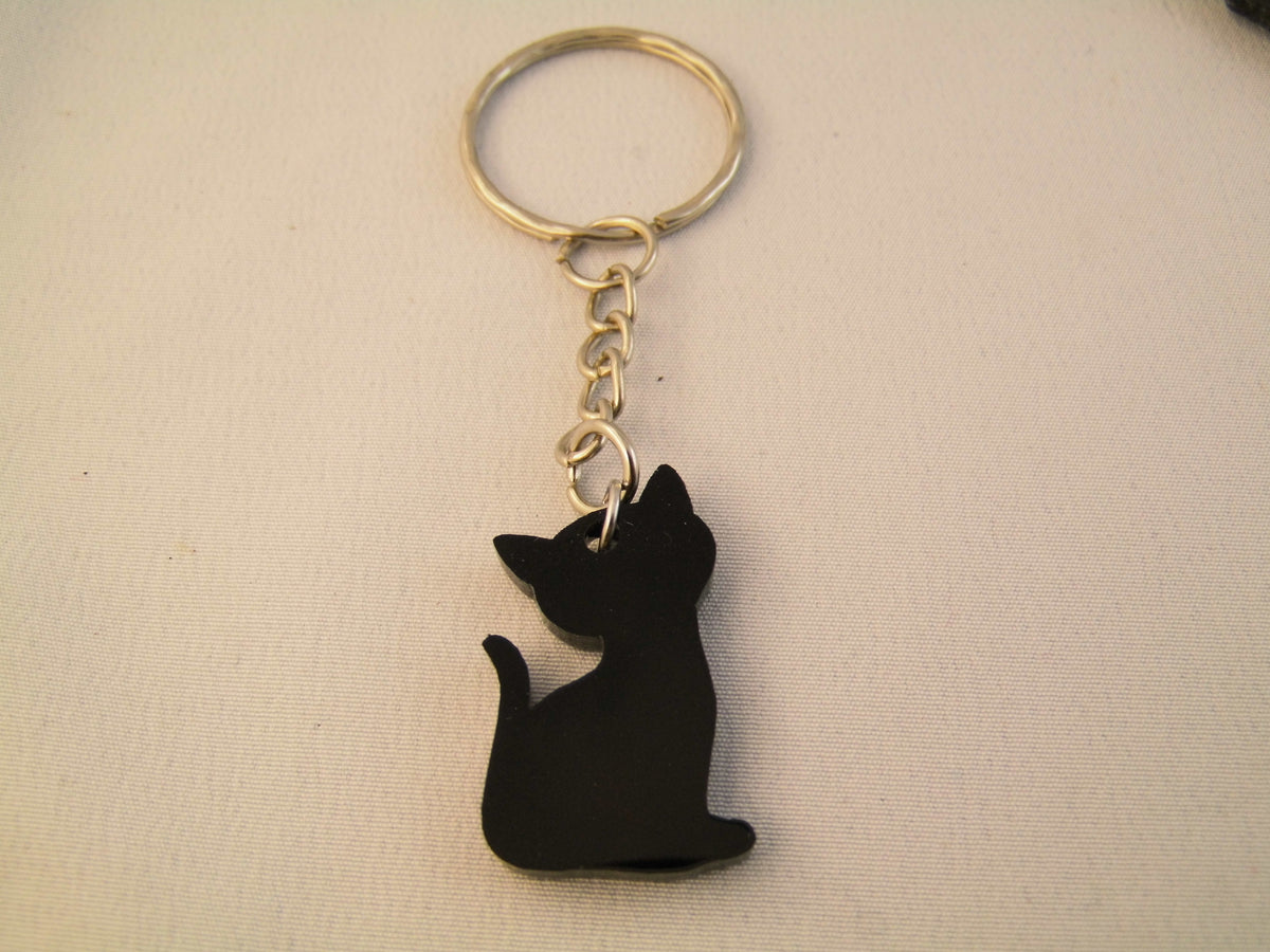 Schlüsselanhänger Katze Cat Taschenbaumler