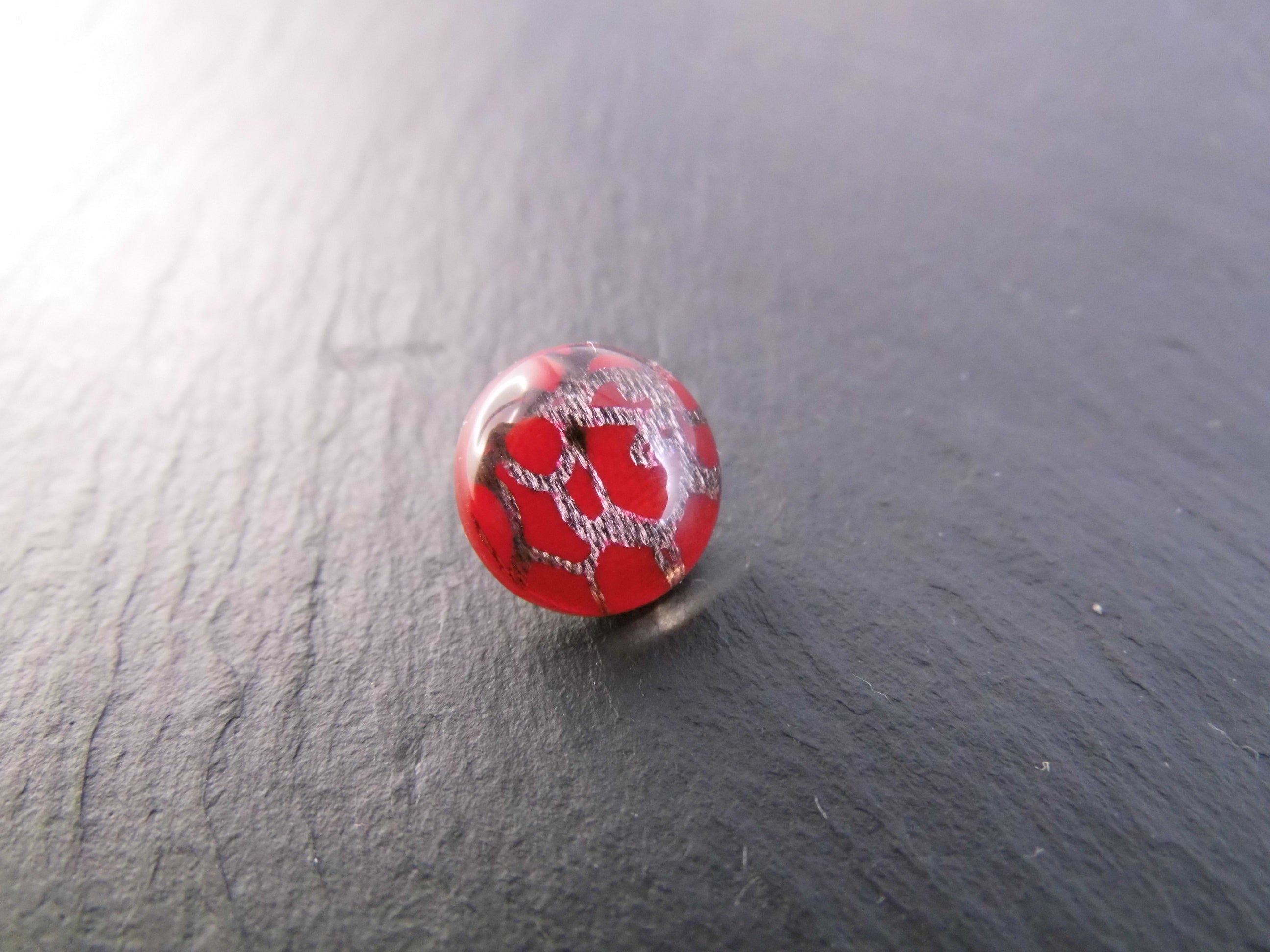 Mini Click Button Glitzer in verschiedenen Farben