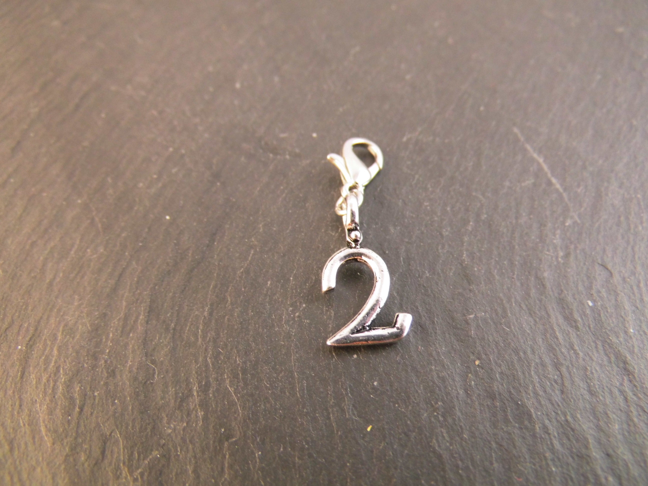 Charm Anhänger Bettelarmband Zahlen
