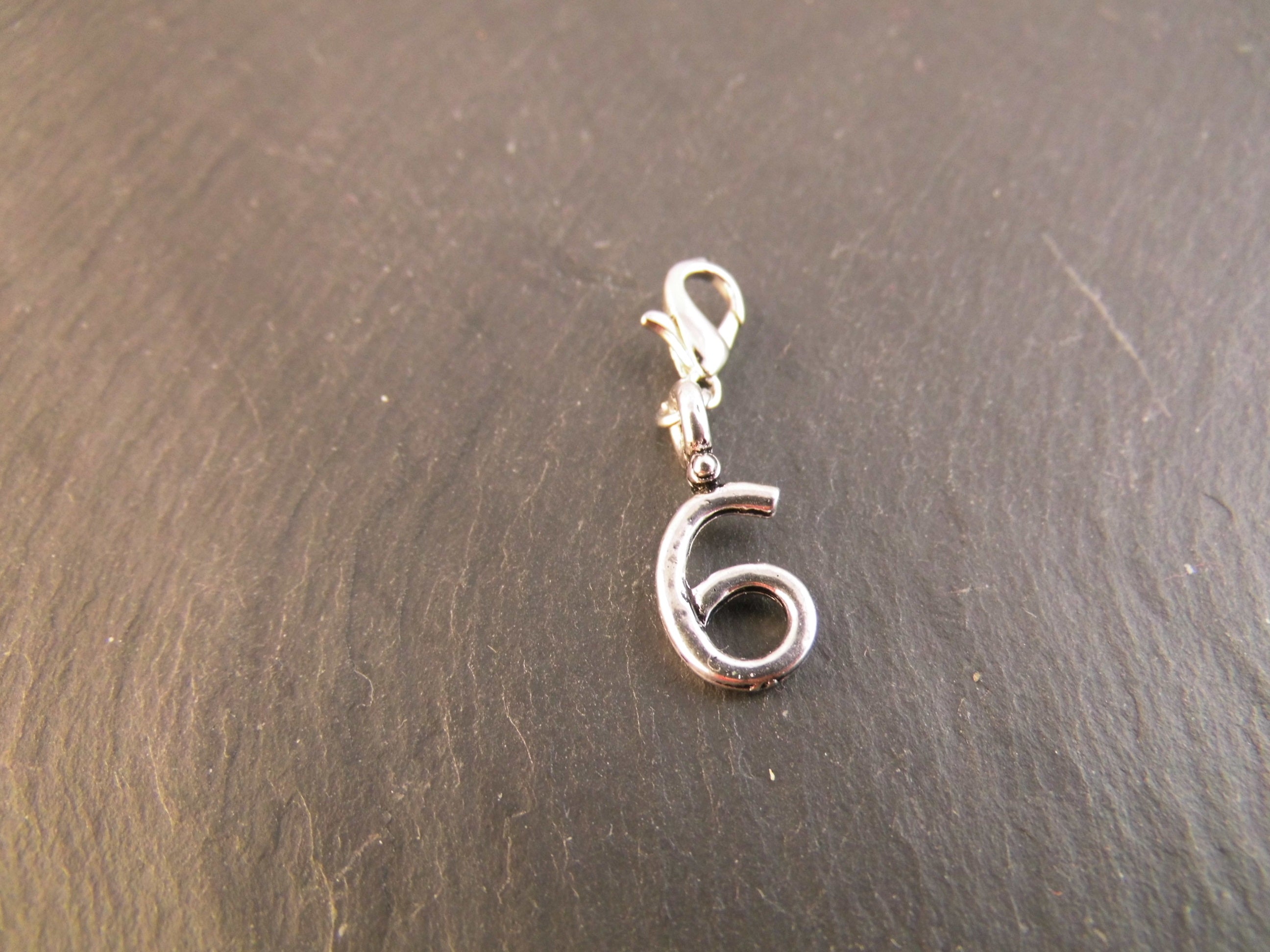 Charm Anhänger Bettelarmband Zahlen
