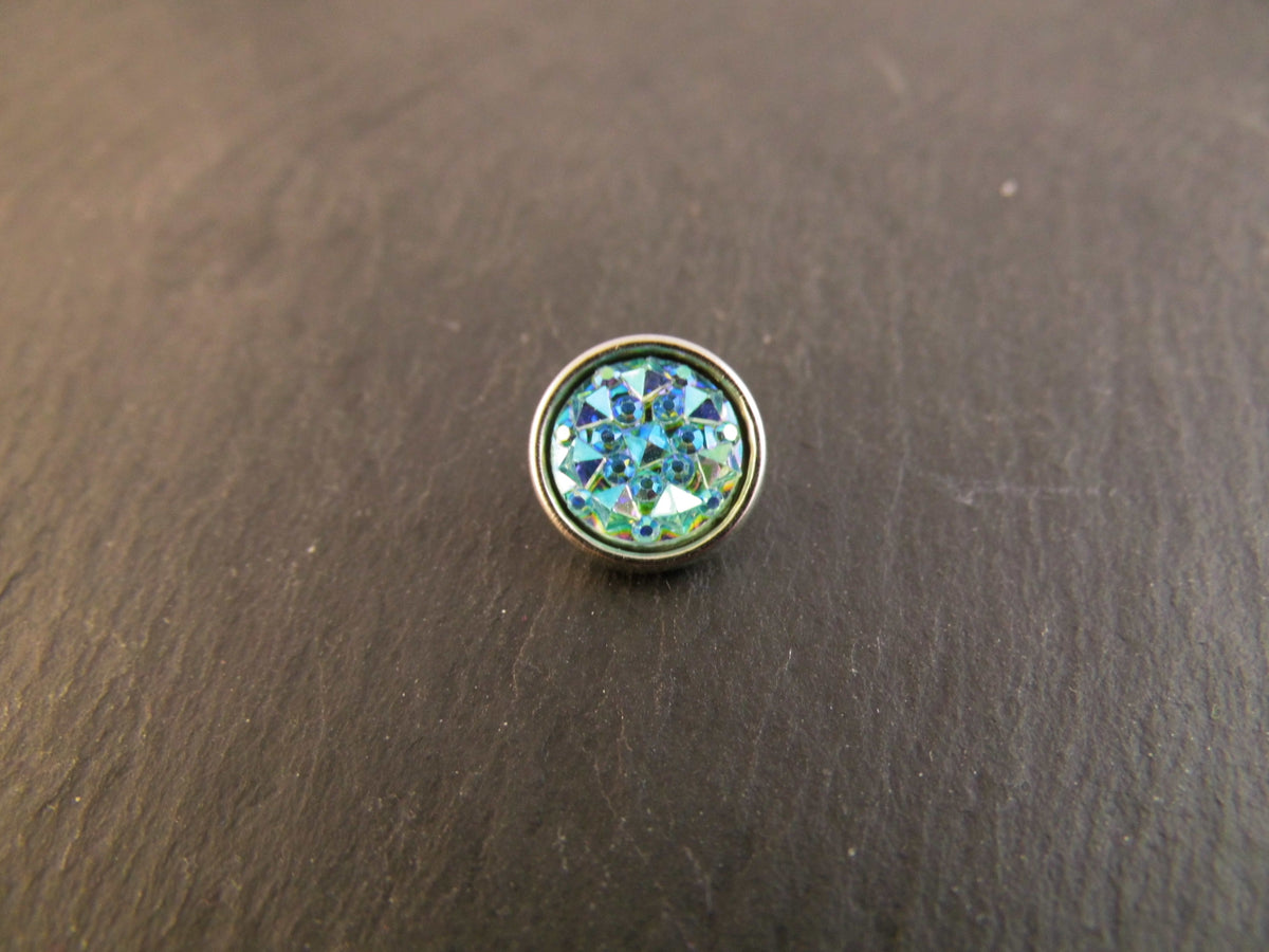 Mini Click Button Glitzer verschiedene Farben