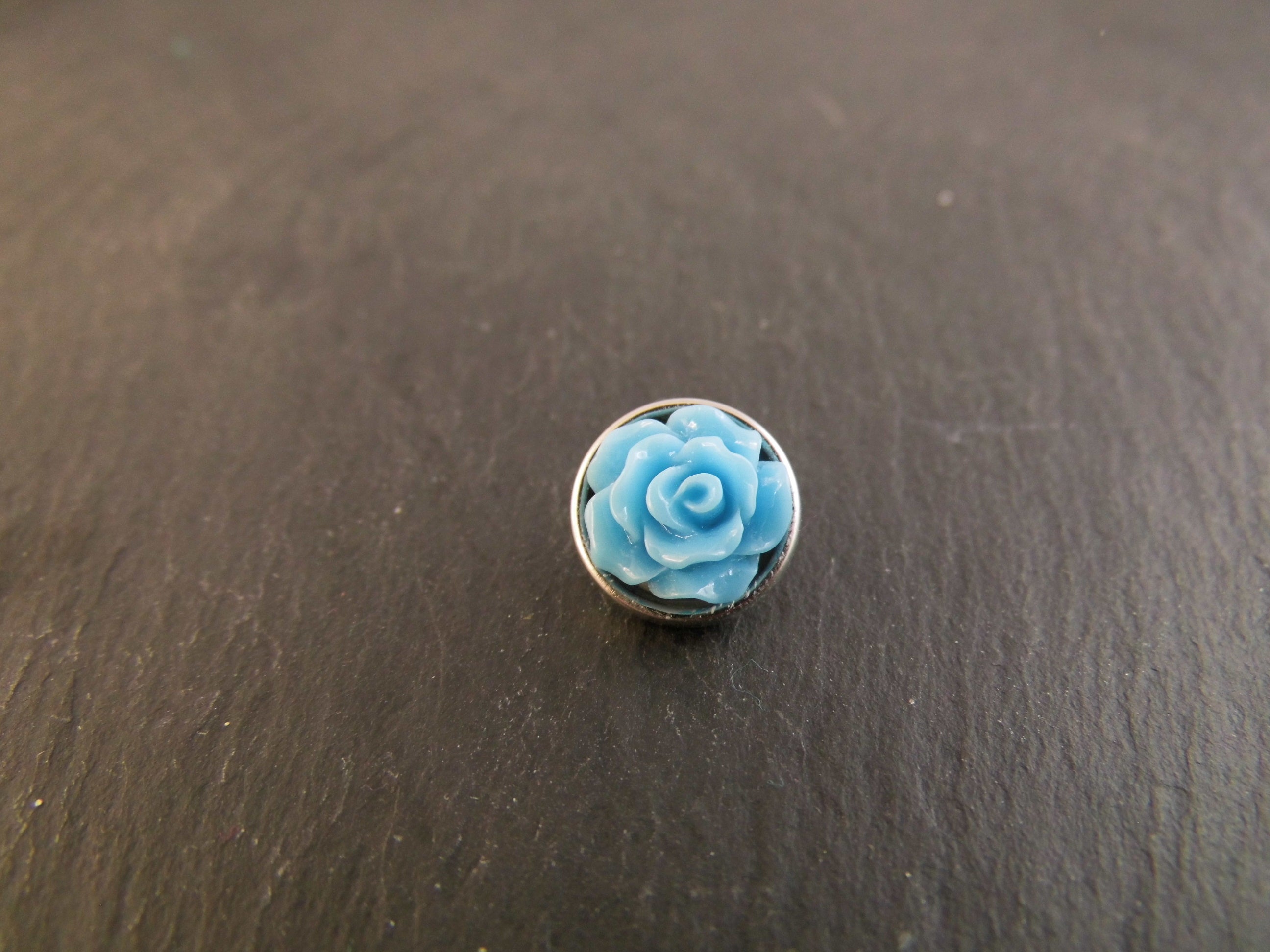 Mini Click Button Rose verschiedene Farben