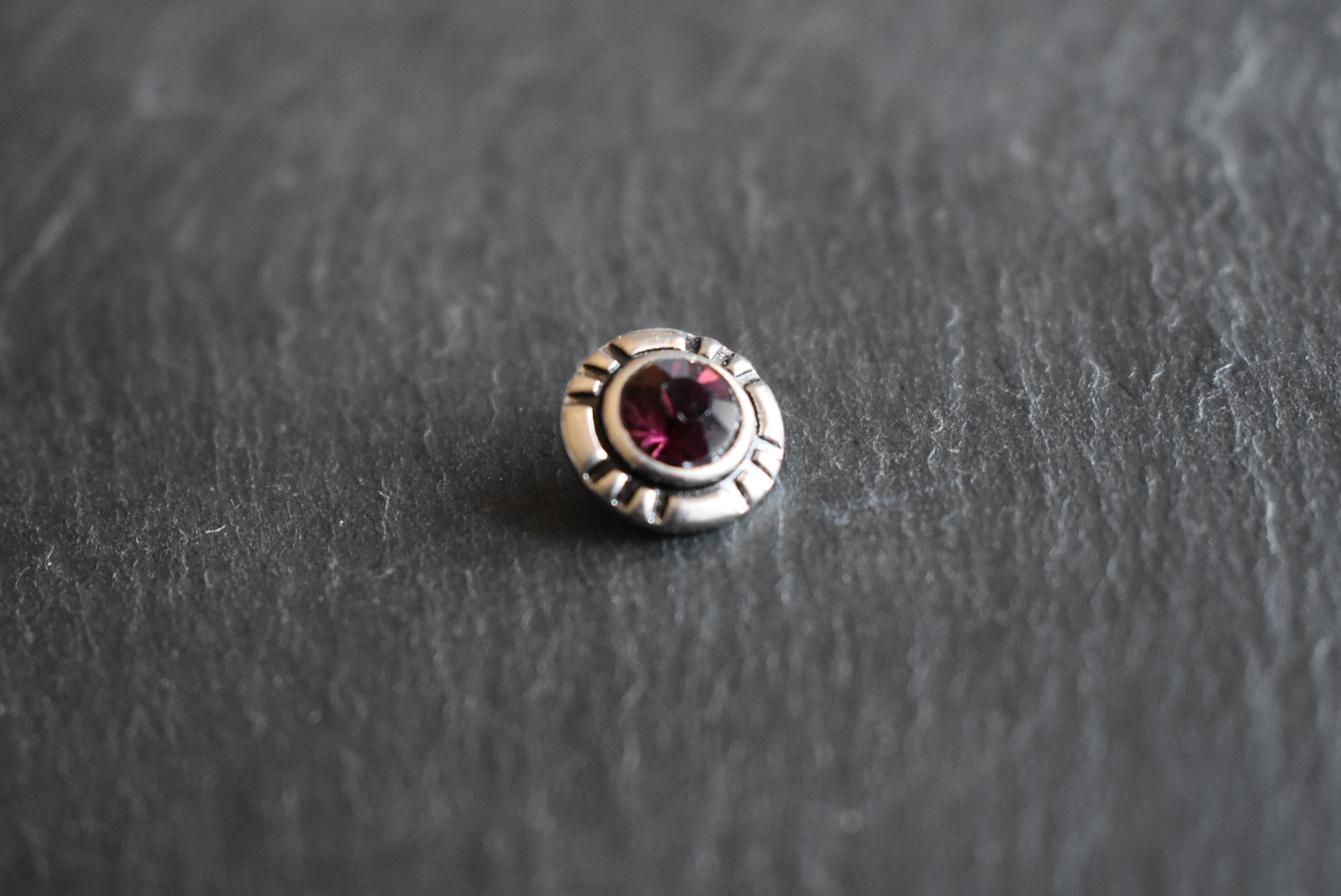 Mini Click Button Metall Phantasie Glitzersteine verschiedene Motive